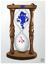 Cartoon: Londra  il giorno della Brexit (small) by Christi tagged london,brexit,ue,rwgnounito,mezzanotye