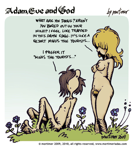 adam eve and god 08