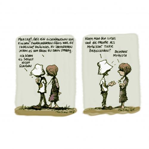 Cartoon: Eine wundervolle Welt (medium) by mortimer tagged mortimer,mortimeriadas,cartoon