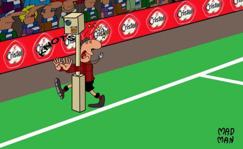 Cartoon: football (medium) by madman tagged football,sports