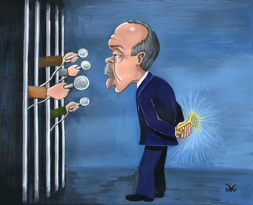Cartoon: Freedom of Press (medium) by menekse cam tagged erdogan,free,press,freedom,key,prison,jail,turkey,recep,tayyip,journalists,world,working,day