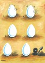 Cartoon: Hatching (small) by menekse cam tagged bird birds chick egg hatch hatching digging tunnel ei küken bruteier graben vögel tiere