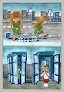 Cartoon: Strong Girls (small) by menekse cam tagged strong,girls,future,education,school,study,lesson,telephone,box