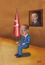 Cartoon: Teyyip (small) by menekse cam tagged teyyip,tayyip,recep,erdogan,political,corruption,turkey,criminal,investigation