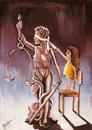 Cartoon: Themis (small) by menekse cam tagged themis goddess justice statue eyes girl children future umut hope kadin adalet terazi