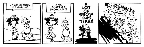 Cartoon: Lot of snow! (medium) by ettorebaldo tagged ettore,baldo,snow