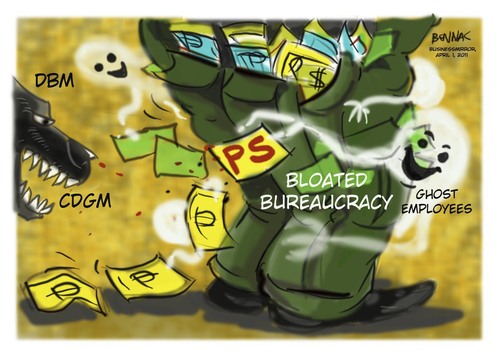 Cartoon: big fat pockets (medium) by bennaccartoons tagged corruption