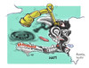 Cartoon: Election in Haiti (small) by bennaccartoons tagged haiti,politics