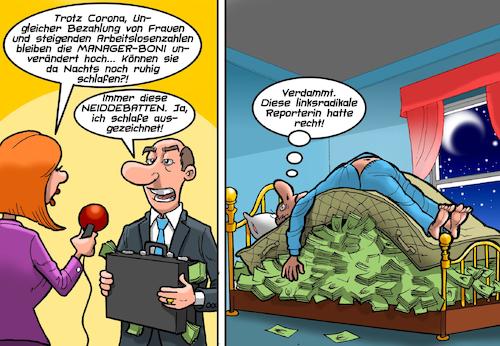 Cartoon: Bonuszahlungen (medium) by Chris Berger tagged manager,ceo,bonus,boni,arbeitslose,ungleiche,bezahlung,frauen,geld,money,scheine,moos,cash,manager,ceo,bonus,boni,arbeitslose,ungleiche,bezahlung,frauen,geld,money,scheine,moos,cash