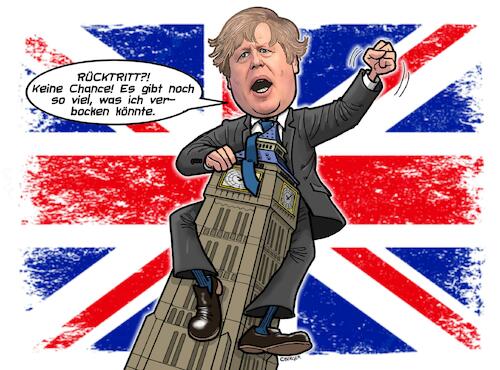 Cartoon: Boris Johnson (medium) by Joshua Aaron tagged boris,johnson,rücktritt,premier,minister,england,great,britain,großbritannien,partygate,tories,vereinigtes,königreich,boris,johnson,rücktritt,premier,minister,england,great,britain,großbritannien,partygate,tories,vereinigtes,königreich