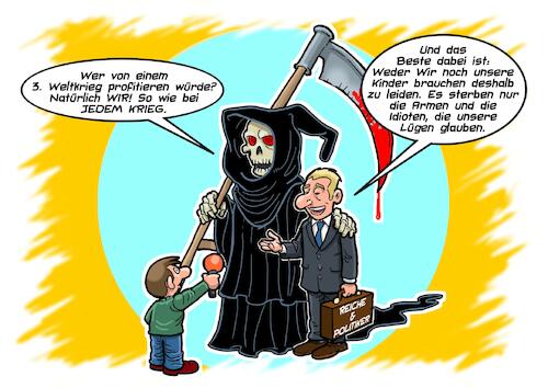 Cartoon: Kriegsgewinner (medium) by Chris Berger tagged krieg,kapitalismus,reiche,arme,tod,tote,frieden,peace,ukraine,putin,russland,krieg,kapitalismus,reiche,arme,tod,tote,frieden,peace,ukraine,putin,russland