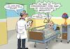 Cartoon: Amputiert (small) by Joshua Aaron tagged medizinischer,irrtum,amputation,kastration,penis,behandlungsfehler,operationsfehler