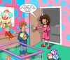 Cartoon: Cry Baby (small) by Chris Berger tagged baby,eltern,geschrei,gesang