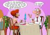 Cartoon: First Date (small) by Chris Berger tagged amor,valentinstag,first,date,sex,liebe,love,amore