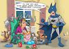 Cartoon: Quarantäne (small) by Joshua Aaron tagged catwoman,batman,covid,19,pandemie,corona,virus,katzen,quarantäne