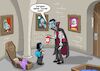 Cartoon: Schuljause (small) by Chris Berger tagged vampir,dracula,nachwuchs,jause,blutkonserve,blut,schule