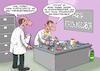 Cartoon: Wahrheitsserum (small) by Joshua Aaron tagged labor,forschung,chemielaboranten,wahrheitsserum