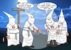 Cartoon: Weichspüler (small) by Joshua Aaron tagged kkk,ku,klux,klan,weichspüler,waschmittel