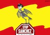 Cartoon: Das rechte Spanien demonstriert (small) by Hachfeld tagged spanien,demo,partido,popular,franco,spanienflagge