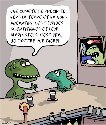 Cartoon: Avertissement!! (medium) by Karsten Schley tagged environnement,medias,scientifiques,climat,environnement,medias,scientifiques,climat