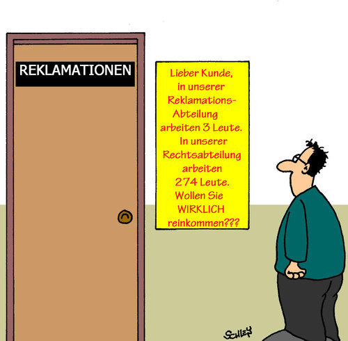 Cartoon: Beschwerde (medium) by Karsten Schley tagged business,kunden,kundenservice,wirtschaft,gesellschaft,konzerne,business,kunden,kundenservice,wirtschaft,gesellschaft,konzerne