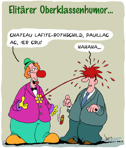 Cartoon: Die Elite... (medium) by Karsten Schley tagged humor,dekadenz,business,kapitalismus,geld,reichtum,verschwendung,wein,wirtschaft,profite,deutschland,humor,dekadenz,business,kapitalismus,geld,reichtum,verschwendung,wein,wirtschaft,profite,deutschland