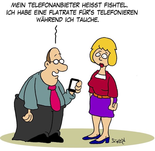 Cartoon: Flatrate (medium) by Karsten Schley tagged flatrates,kommunikation,iphone,technik,mobiltelefon,telefon,wirtschaft,business,gesellschaft,telefon,mobiltelefon,technik,iphone,kommunikation,flatrates,wirtschaft,business,gesellschaft