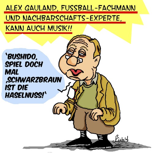 Cartoon: Gauland kann es!! (medium) by Karsten Schley tagged faschismus,rassismus,deutschland,politik,afd,bushido,musik,rechtsextremismus,verblödung,gesellschaft,faschismus,rassismus,deutschland,politik,afd,bushido,musik,rechtsextremismus,verblödung,gesellschaft