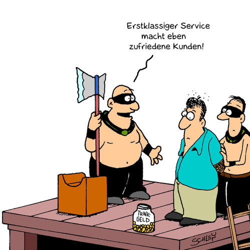 Cartoon: Kundenservice (medium) by Karsten Schley tagged geld,gesellschaft,wirtschaft,kunden,service,kundenservice,wirtschaft,arbeitgeber,arbeitnehmer,gesellschaft,arbeit,job,beruf,karriere,unternehmen,firma,angestellte,mitarbeiter,chef,service,kundenservice,kunden,kundenzufriedenheit,zufriedenheit