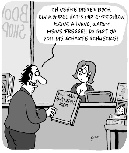 Cartoon: Lesen bildet (medium) by Karsten Schley tagged bücher,literatur,ratgeber,männer,frauen,buchhandlungen,business,wirtschaft,kultur,liebe,dating,beziehungen,gesellschaft,bücher,literatur,ratgeber,männer,frauen,buchhandlungen,business,wirtschaft,kultur,liebe,dating,beziehungen,gesellschaft