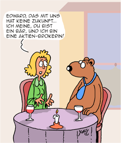 Cartoon: Liebe und Börse (medium) by Karsten Schley tagged aktien,hausse,baisse,bullenmarkt,bärenmarkt,gewinne,verluste,broker,trader,börse,spekulation,investments,liebe,zukunft,gesellschaft,wirtschaft,aktien,hausse,baisse,bullenmarkt,bärenmarkt,gewinne,verluste,broker,trader,börse,spekulation,investments,liebe,zukunft,gesellschaft,wirtschaft