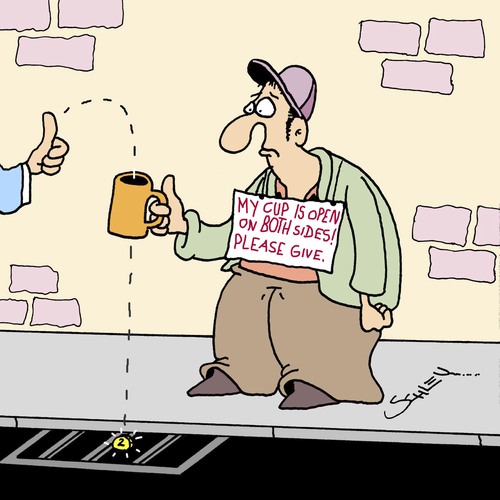 Cartoon: Please Help!! (medium) by Karsten Schley tagged money,poverty,social,issues,society,business,economy,money,poverty,social,issues,society,business,economy
