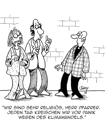 Cartoon: Religiös (medium) by Karsten Schley tagged klima,populismus,medien,politik,wissenschaft,glaube,natur,gesellschaft,klima,populismus,medien,politik,wissenschaft,glaube,natur,gesellschaft