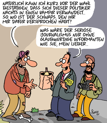 Cartoon: Seriöse Presse? (medium) by Karsten Schley tagged presse,journalismus,medien,glaubwürdigkeit,manipulation,propaganda,parteilichkeit,fakenews,rufmord,kampagnen,seriösität,gesellschaft,demokratie,presse,journalismus,medien,glaubwürdigkeit,manipulation,propaganda,parteilichkeit,fakenews,rufmord,kampagnen,seriösität,gesellschaft,demokratie