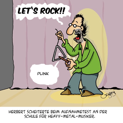 Cartoon: Super-Talent!! (medium) by Karsten Schley tagged musik,musikschulen,unterhaltung,musiker,heavy,metal,talent,bewerbung,ausbildung,musik,musikschulen,unterhaltung,musiker,heavy,metal,talent,bewerbung,ausbildung