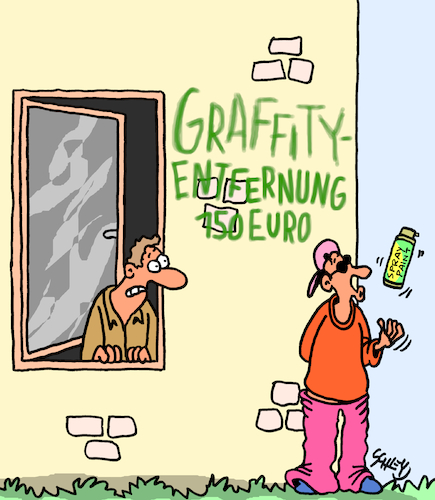 Cartoon: Super Deal! (medium) by Karsten Schley tagged graffiti,graffito,kultur,kunst,sachbeschädigung,künstler,business,medien,gesellschaft,graffiti,graffito,kultur,kunst,sachbeschädigung,künstler,business,medien,gesellschaft