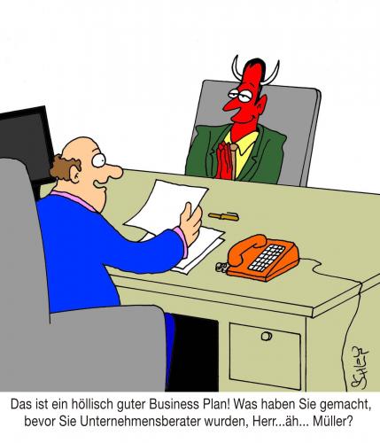 Cartoon: Unternehmensberater (medium) by Karsten Schley tagged unternehmensberatung,business,wirtschaft