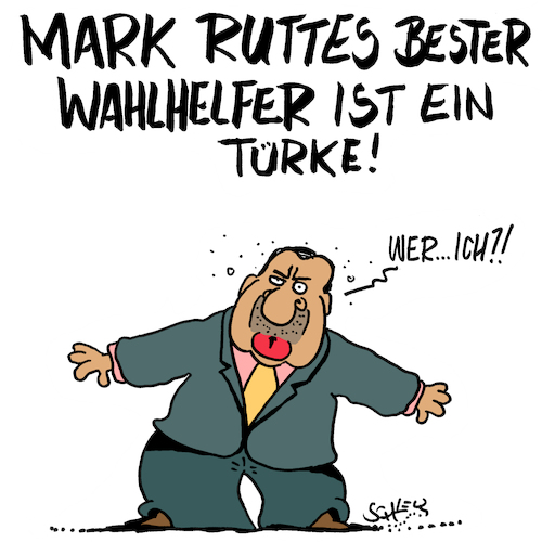 Cartoon: Wahlhelfer (medium) by Karsten Schley tagged niederlande,wahlen,politik,rutte,erdogan,türkei,diplomatie,nazivergkeich,streit,eu,europa,wahlhelfer,niederlande,wahlen,politik,rutte,erdogan,türkei,diplomatie,nazivergkeich,streit,eu,europa,wahlhelfer