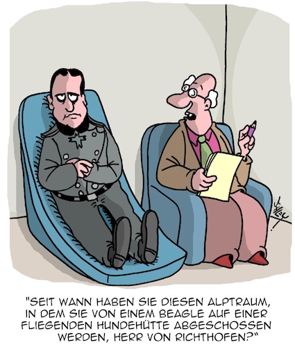 Cartoon: Was für ein Alptraum!! (medium) by Karsten Schley tagged geschichte,comics,unterhaltung,krieg,piloten,luftkampf,historisches,medien,geschichte,comics,unterhaltung,krieg,piloten,luftkampf,historisches,medien