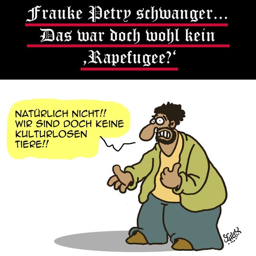 Cartoon: WER war das??! (medium) by Karsten Schley tagged rechtsextremismus,afd,petry,schwanger,politik,politiker,demokratie,neonazis,faschismus,gesellschaft,deutschland,rechtsextremismus,afd,petry,schwanger,politik,politiker,demokratie,neonazis,faschismus,gesellschaft,deutschland
