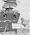 Cartoon: Appartements (small) by Karsten Schley tagged moskva,guerre,russie,ukraine,navires,politique