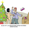 Cartoon: Auspacken (small) by Karsten Schley tagged weihnachten,geschenke,religion,feiertage,bibel,christentum,männer,frauen,liebe,kirche,beziehungen