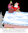 Cartoon: Das älteste Gewerbe (small) by Karsten Schley tagged weihnachten,steuern,steuerfahndung,geschenke,elfen,religion,christentum,feiertage