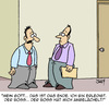 Cartoon: Das ist das Ende (small) by Karsten Schley tagged arbeit,arbeitgeber,arbeitnehmer,business,jobs,wirtschaft