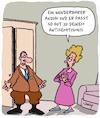 Cartoon: Der Anzug passt! (small) by Karsten Schley tagged antisemitismus,bildung,rechtsextrantisemitismus,rechtsextremismus,linksextremismus,politik,nationalismus,verschwörungstheorien,geschichte,demokratie