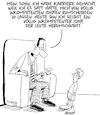 Cartoon: Ehrgeiz und Karriere (small) by Karsten Schley tagged karriere,wirtschaft,kompetenz,business,vorgesetzte,management,arbeit,arbeitgeber,arbeitnehmer,politik,gesellschaft