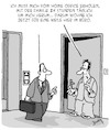 Cartoon: Erholung (small) by Karsten Schley tagged homeoffice,büro,familie,stress,wirtschaft,business,jobs,erholung,gesellschaft