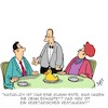 Cartoon: Erwartungen (small) by Karsten Schley tagged restaurants,gastronomie,ernährung,vegetarismus,kellner,business,wirtschaft,erwartungen