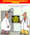 Cartoon: Es funktioniert! (small) by Karsten Schley tagged gesichtserkennung,technik,it,forschung,computer,ki,wissenschaft,wirtschaft,gesellschaft,medien