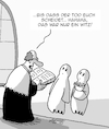 Ewige Liebe (small) Cartoon: Ewige Liebe (small) by Karsten Schley tagged liebe,ehe,heirat,männer,frauen,kirche,beziehungen,leben,tod,gespenster